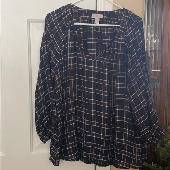 NWOT Loft top - Picture 1 of 6